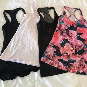 Lot of Lululemon tops